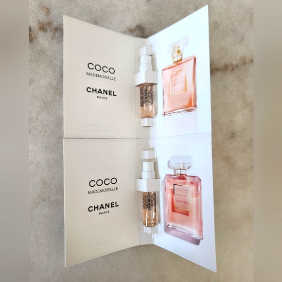 Chanel Coco Mademoiselle 2 vials 1.5 ML each BNWT - Picture 2 of 2